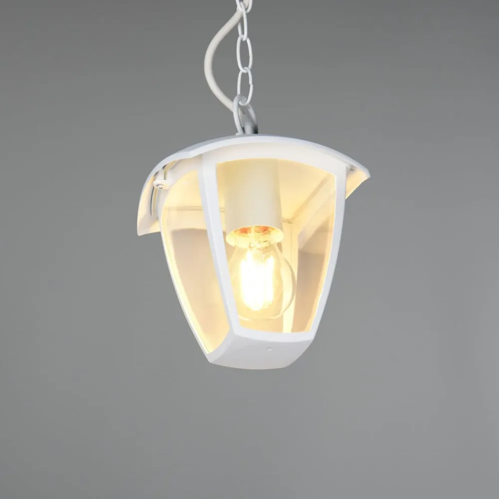 Trio Lighting Udendørs hængelampe VENTA, hvid, 17 x 17 cm, metal, IP44