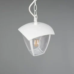 Trio Lighting Udendørs hængelampe VENTA, hvid, 17 x 17 cm, metal, IP44