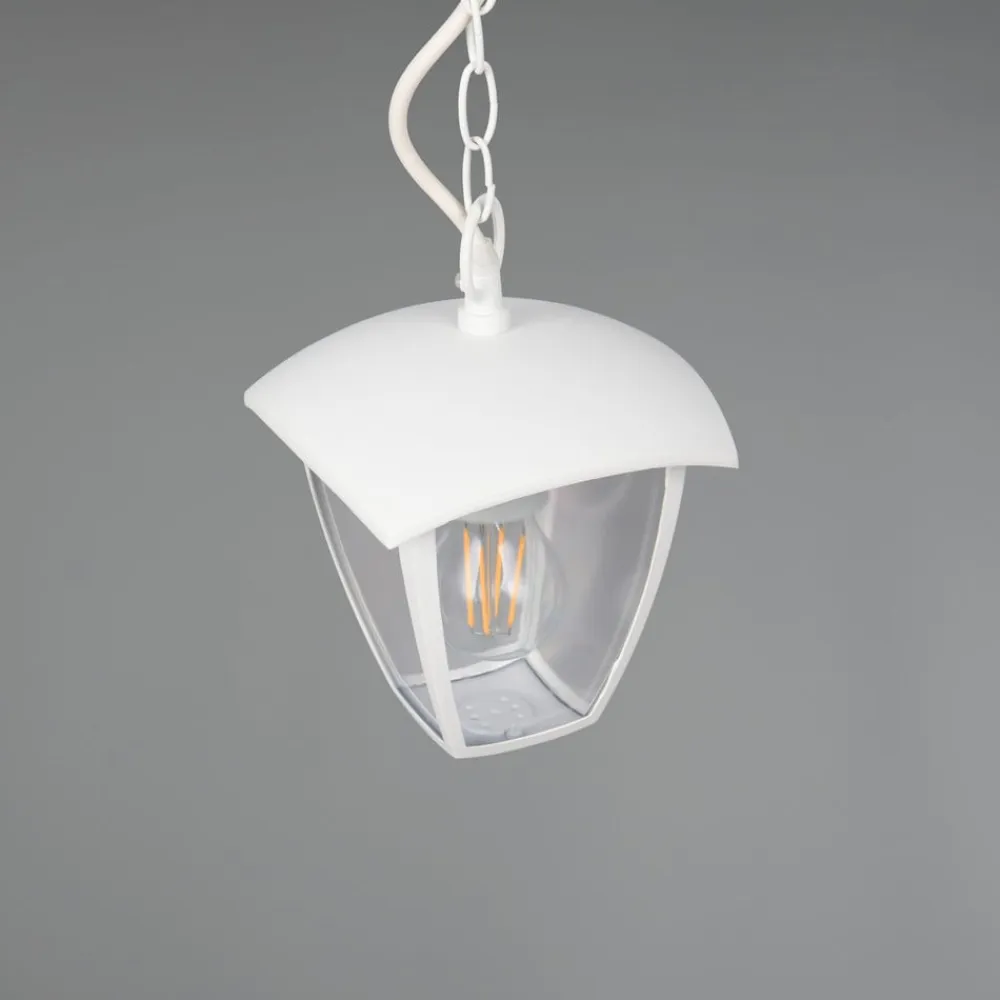 Trio Lighting Udendørs hængelampe VENTA, hvid, 17 x 17 cm, metal, IP44