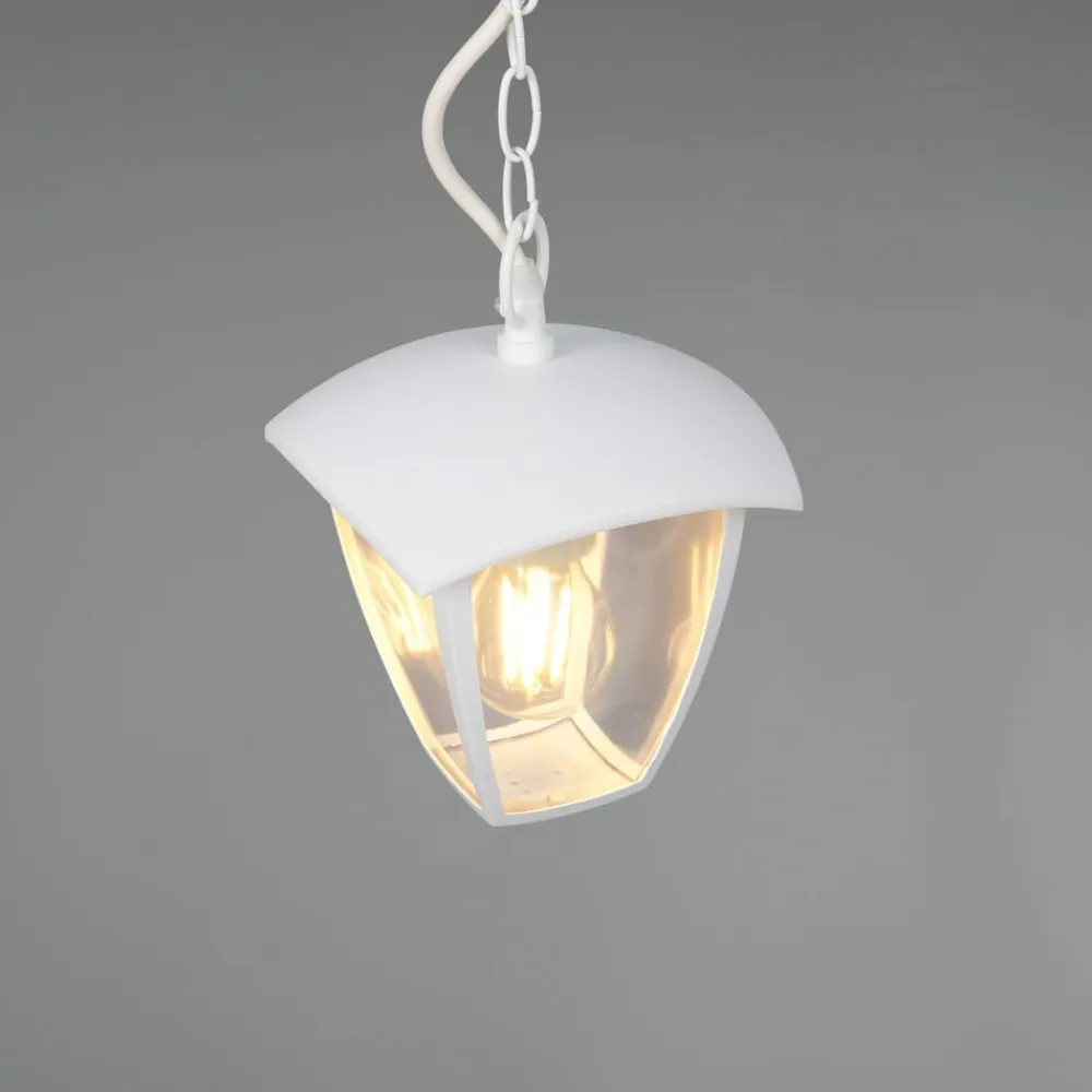 Trio Lighting Udendørs hængelampe VENTA, hvid, 17 x 17 cm, metal, IP44