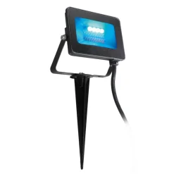 Heitronic Udendørs LED-spot Kingston med jordspyd, RGBW