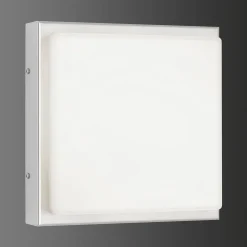 Udendørs LED-væglampe 046, bevægelsessensor, stål^LCD Outlet