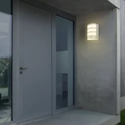 Briloner Udendørs LED-væglampe 3793014, kromfarvet, dæmpbar, IP44