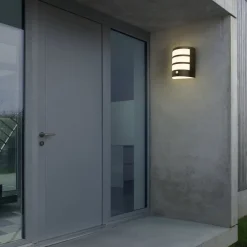 Briloner Væglampe Med Sensor|Væglamper>Udendørs LED-væglampe 3795015, sort, sensor, IP44