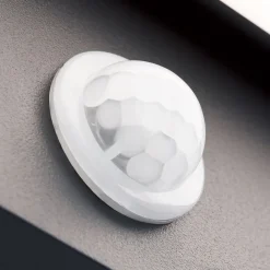 Udendørs LED-væglampe Ginger, sensor, antracit, IP54^ORION