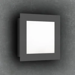 LCD Udendørs LED-væglampe 3007LEDSEN bevægelsessensor