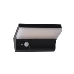 Searchlight Solcellelamper>Udendørs LED-væglampe med solceller 67417BK