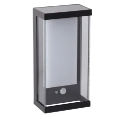 Searchlight Udendørs LED-væglampe med solceller 67419BK