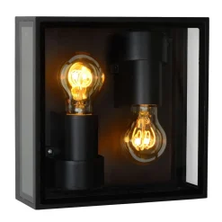 Udendørs loftslampe Dukan IP65, to pærer^Lucide New