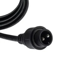 Udendørs lyskæde Garlanda, sort, IP44, 10 m, 10-lys.^Eko-Light Discount