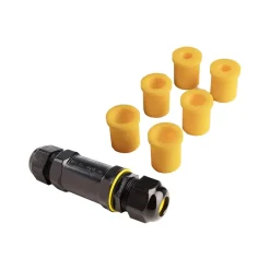 Udendørs multikabelstik til 2 kabler på 4-14 mm^Deko-Light New