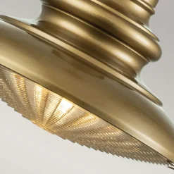 FEISS Udendørs pendel Redding Station M, messingfarvet