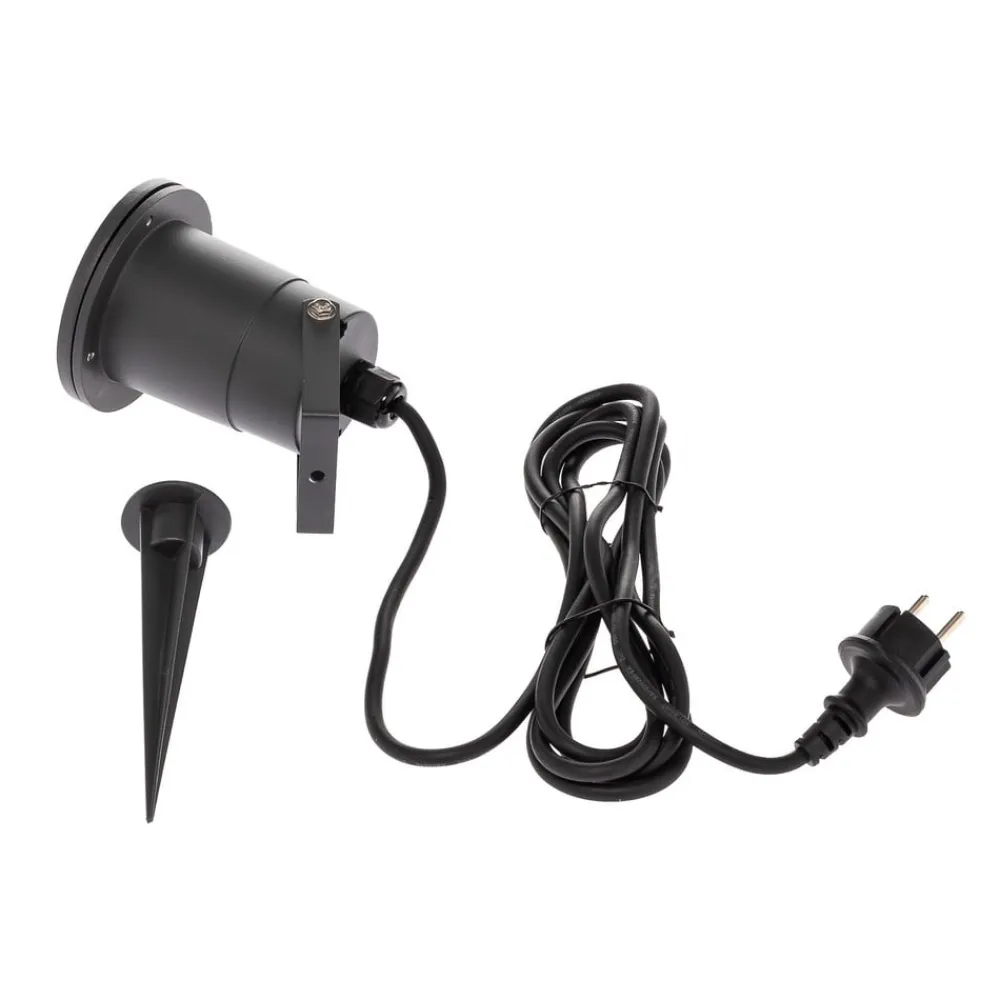 Lindby Udendørs Spot>Udendørs spot med jordspyd Tessa, i gråt