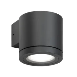 LCD Terrassebelysning|Væglamper>Udendørs væglampe 5166, grafit, aluminium, glas, 1 x GU10