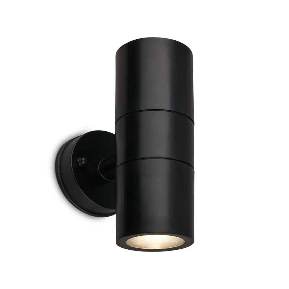 Briloner Udendørs væglampe 3792025 sort plast op/ned 2 x GU10