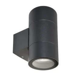 Deko-Light Væglamper>Udendørs væglampe Achernar 2 lyskilder op/ned sortgrå