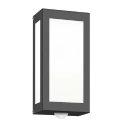 CMD Væglampe Med Sensor>Udendørs væglampe Aqua Rain, antracit, sensor