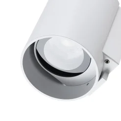 Udendørs væglampe CAN, hvid, 1 lyskilde, Ø 8 cm, IP65, metal, GU10^Deko-Light Discount