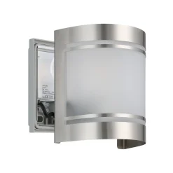 Udendørs væglampe Cerno, stål^EGLO