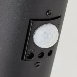 Udendørs væglampe Dody Sensor, sort, metal, plast^Brilliant Sale
