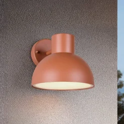 Trio Lighting Væglamper>Udendørs væglampe Elbe, abrikos, trykstøbt aluminium, E27