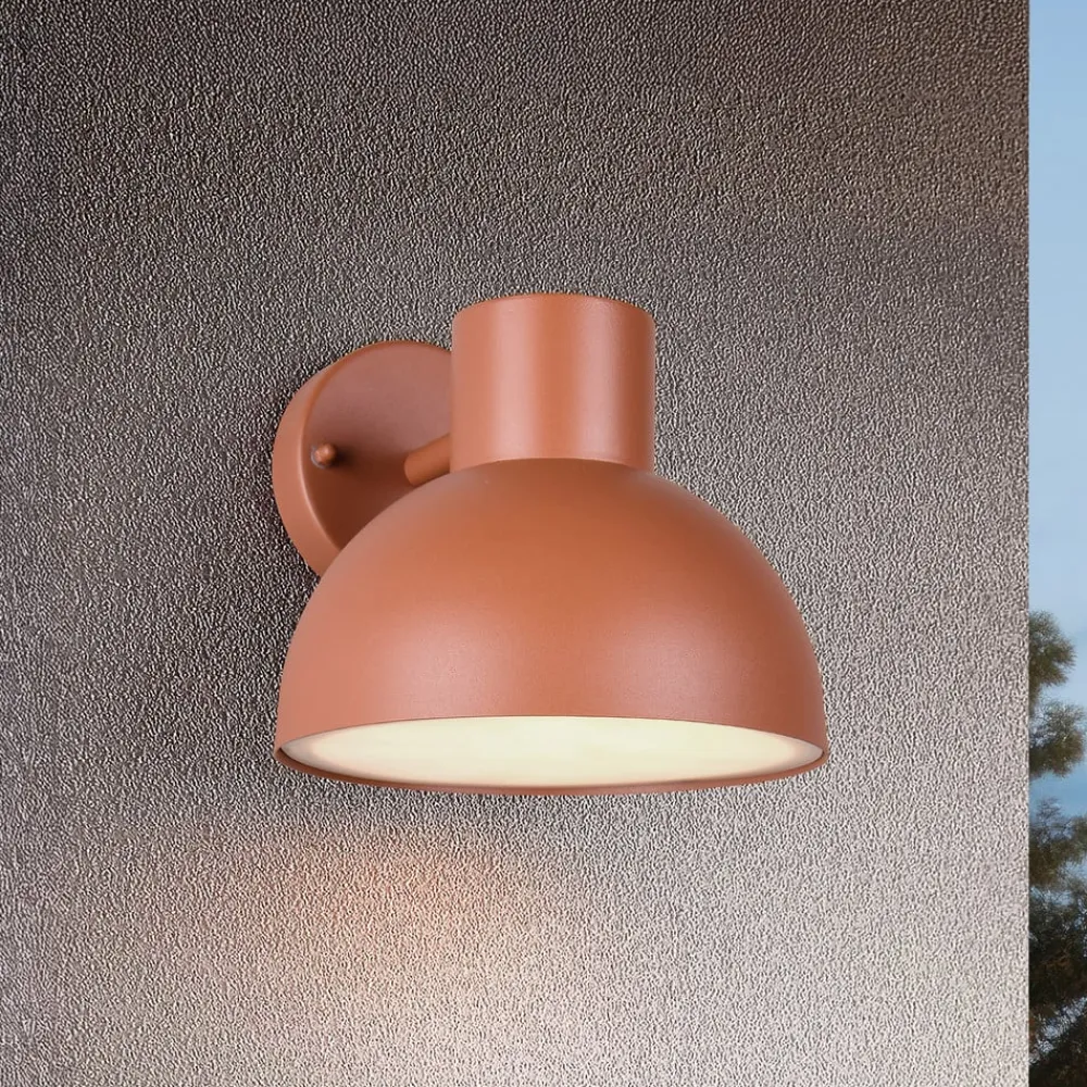 Trio Lighting Væglamper>Udendørs væglampe Elbe, abrikos, trykstøbt aluminium, E27