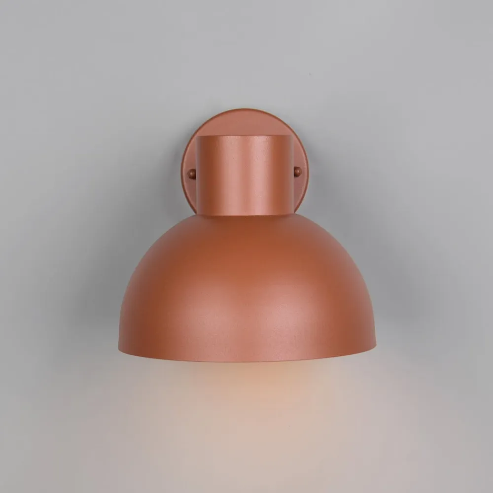 Trio Lighting Væglamper>Udendørs væglampe Elbe, abrikos, trykstøbt aluminium, E27