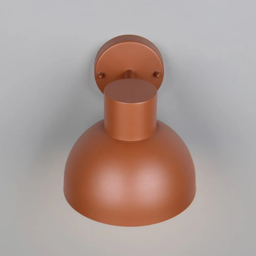 Trio Lighting Væglamper>Udendørs væglampe Elbe, abrikos, trykstøbt aluminium, E27