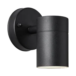 Brilliant Udendørs væglampe Jandy down, fast, sort, metal, GU10