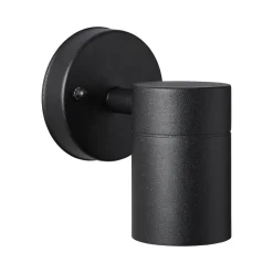 Brilliant Udendørs væglampe Jandy down, fast, sort, metal, GU10