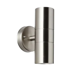 Udendørs væglampe Jandy op/ned rustfarvet, metal, GU10^Brilliant Discount