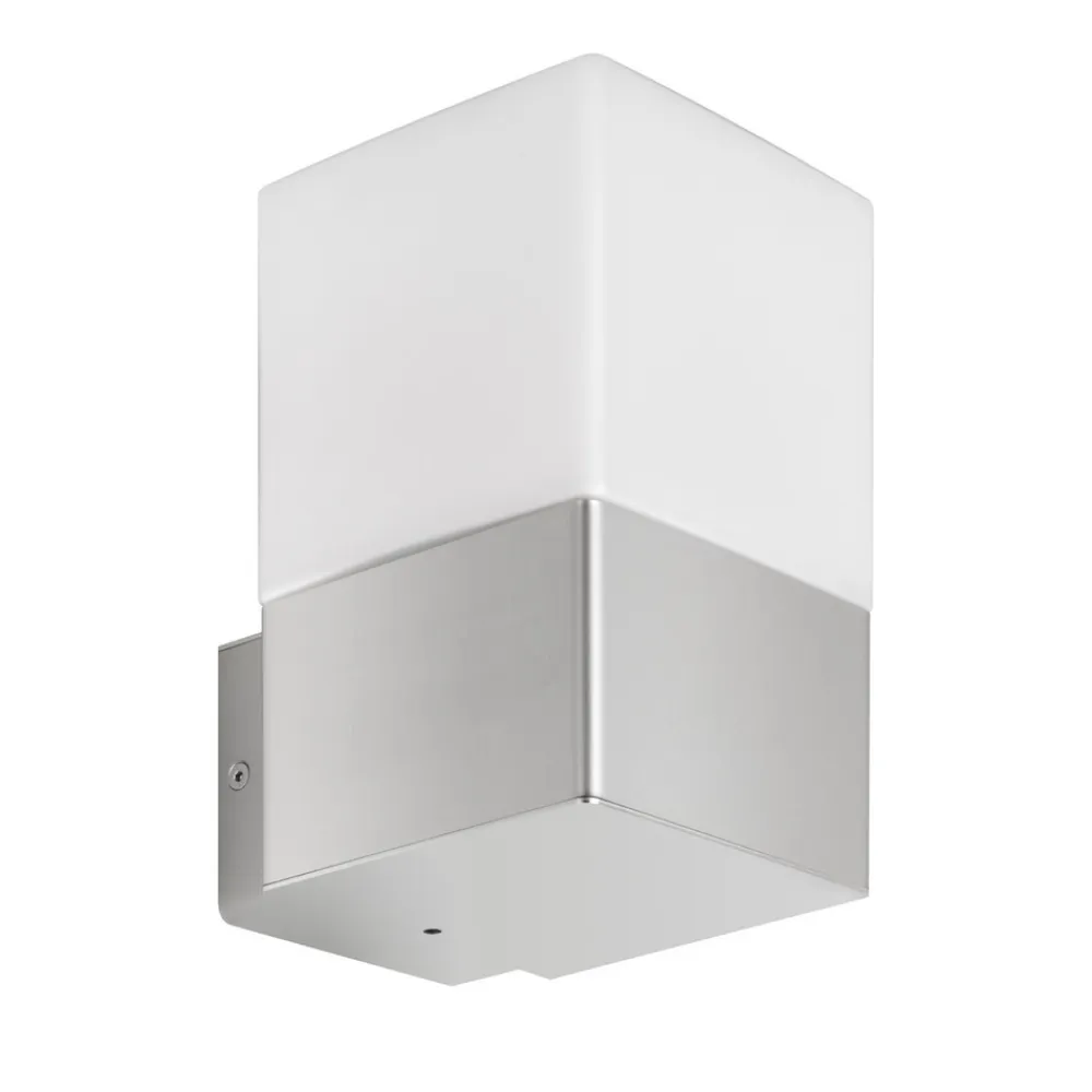 LCD Udendørs væglampe Linus, stål uden sensor