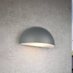 Trio Lighting Væglamper>Udendørs væglampe Maas, antracit, trykstøbt aluminium, E27