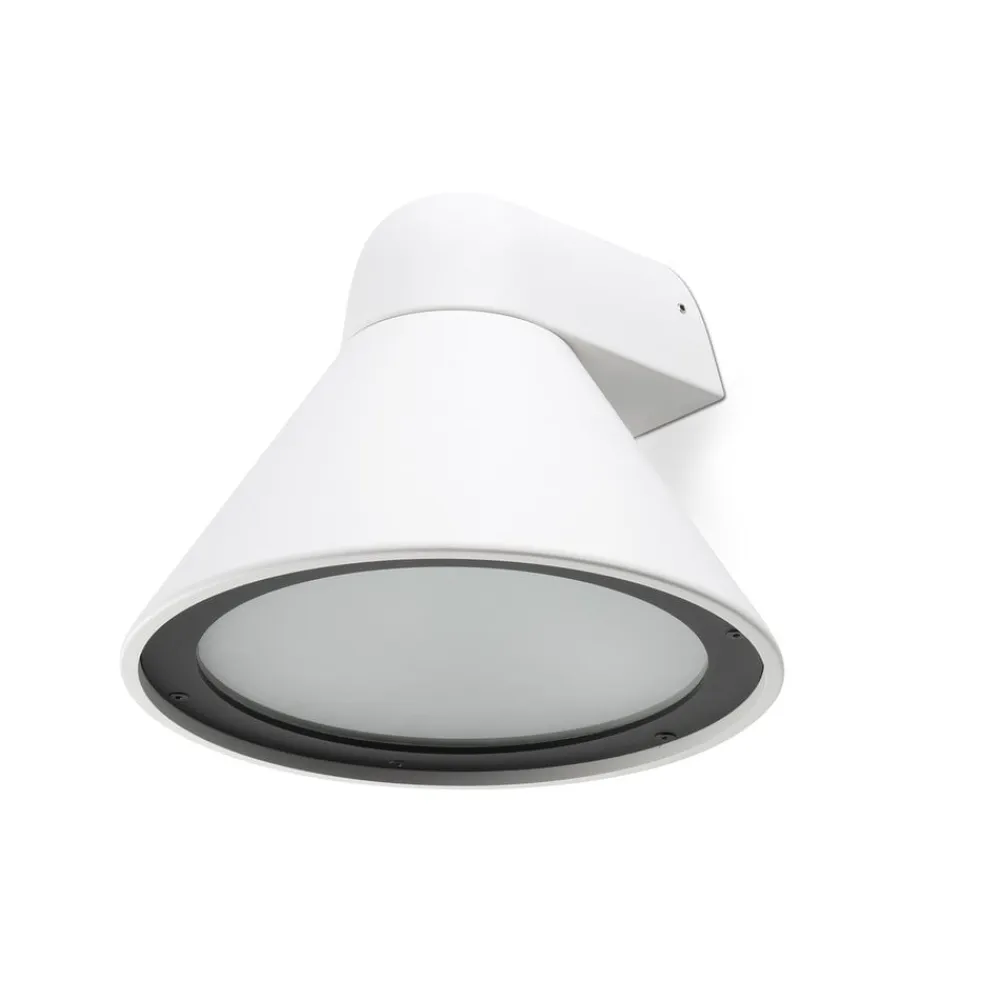 FARO BARCELONA Væglamper>Udendørs væglampe Pals, IP65 hvid mat