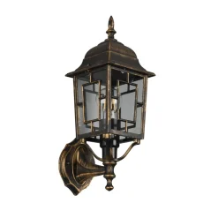 Trio Lighting Væglamper>Udendørs væglampe Volturno, topfatning, rustfarvet antik