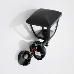 Udendørs væglanterne Acelya med bevægelsessensor^Lindby Best