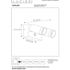 Lucide Udendørs Spot|Væglamper><noscript><img width=