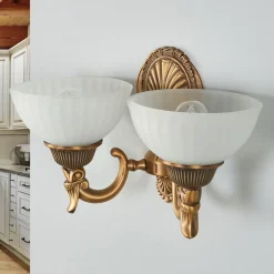 ORION Udsøgt NOAM væglampe med bronze