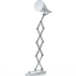 Udtrækkelig væglampe Kordian af metal, hvid^Steinhauer Hot