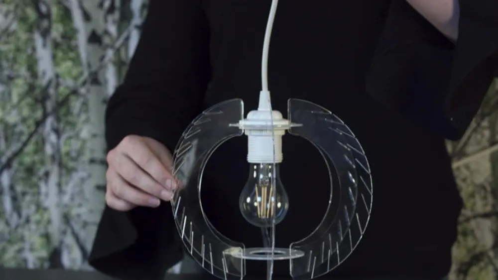 Carmina mini-hængelampe i hvid^UMAGE Discount