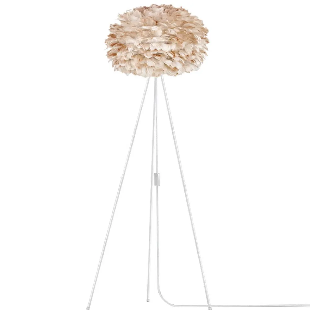 UMAGE Gulvlamper>Eos medium gulvlampe, tre ben, lysebrun