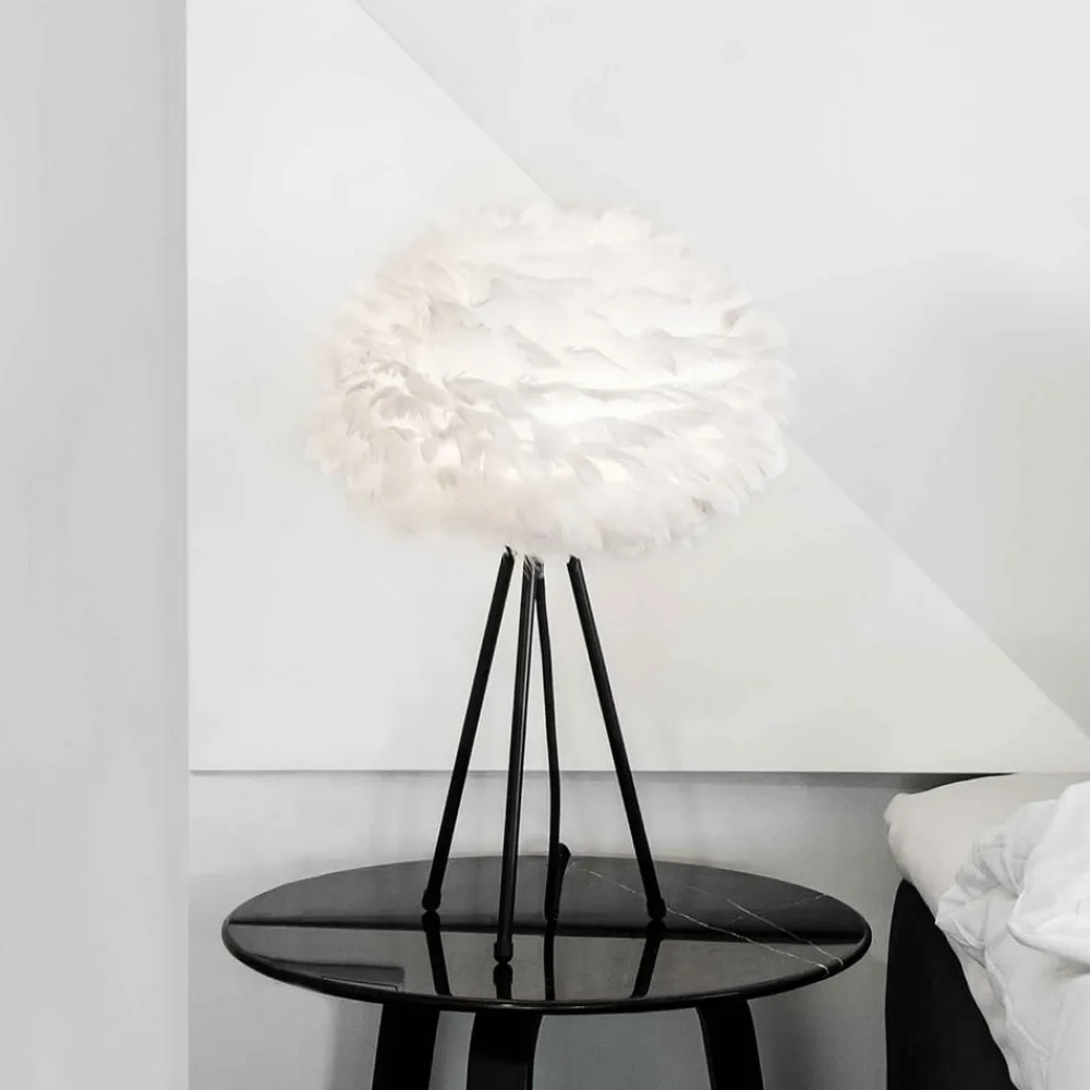 UMAGE Eos Mini bordlampe hvid, sort trefod