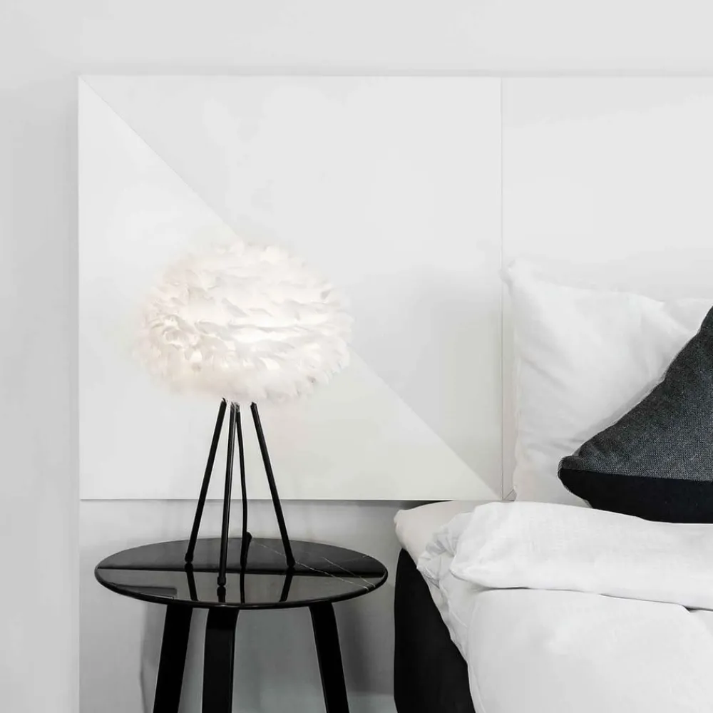 UMAGE Eos Mini bordlampe hvid, sort trefod