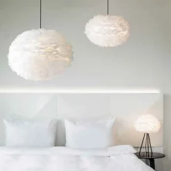 UMAGE Eos Mini bordlampe hvid, sort trefod