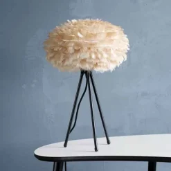 Eos Mini bordlampe brun, sort trefod^UMAGE Discount