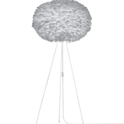 Eos X-large gulvlampe, tre ben, lysegrå^UMAGE Online