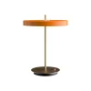 UMAGE LED-bordlampe Asteria Table, USB, orange/messing