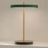 LED-bordlampe Asteria Move skovgrøn/messing 31cm^UMAGE Outlet
