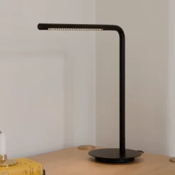 UMAGE Arbejdsrum/Kontor>LED-bordlampe Omni, sort Højde 46 cm Metal drejelig