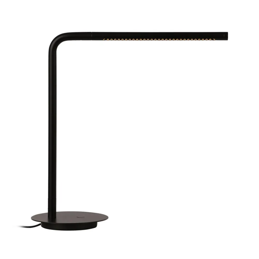 UMAGE Arbejdsrum/Kontor>LED-bordlampe Omni, sort Højde 46 cm Metal drejelig